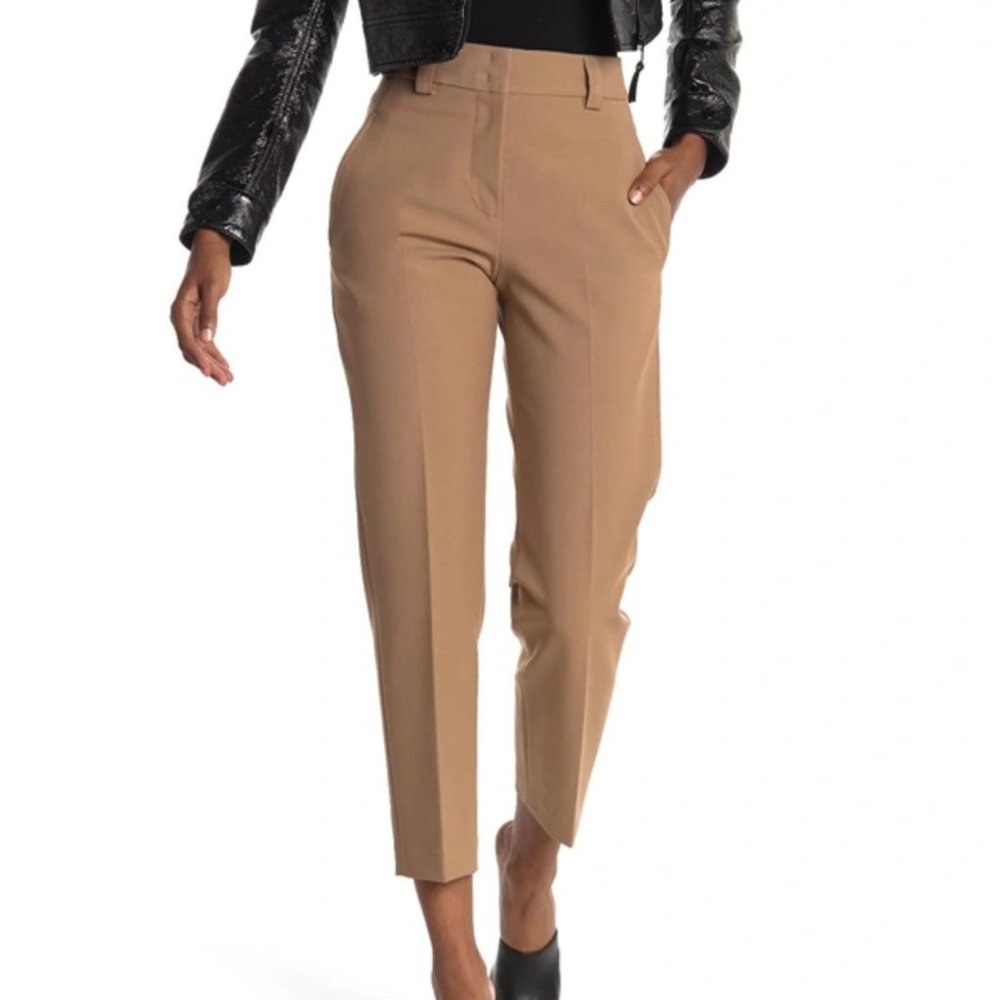 SEVENTY VENEZIA BI-STRETCH TECH PANTS IN CAMEL